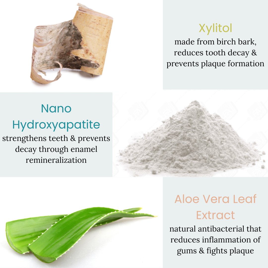 The best natural toothpaste tablets are made from the best ingredients, like nano-hydroxyapatite to strengthen enamel, and xylitol to prevent tooth decay.
