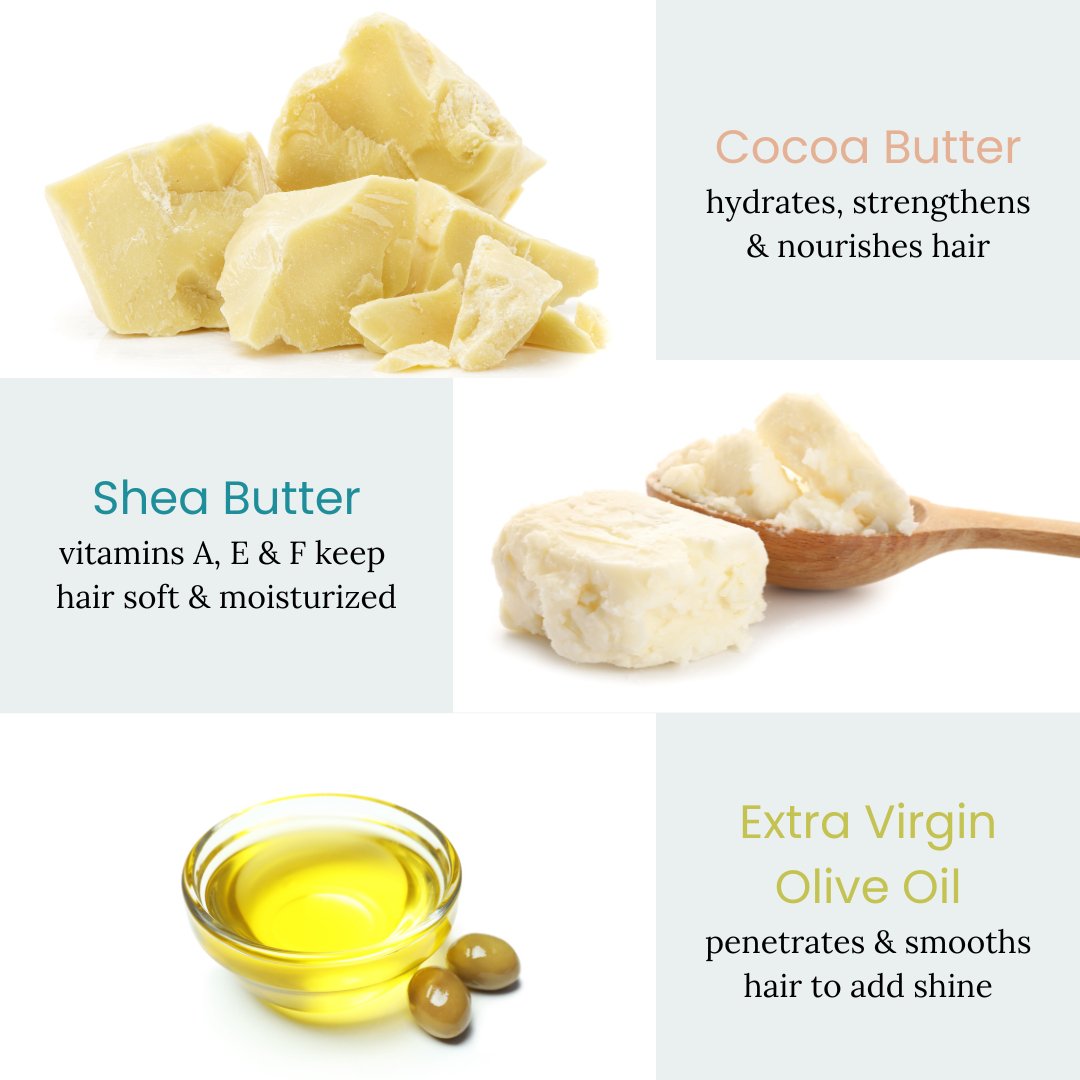 The best shampoo bar is made with the best ingredients, like cocoa butter, shea butter and extra virgin olive oil, to nourish hair.